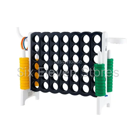 Jumbo 4-in-A-Row Connect Game with Basketball Hoop