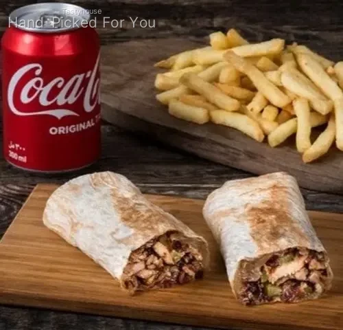 Shawarma Combo with Fries & Soft Drink