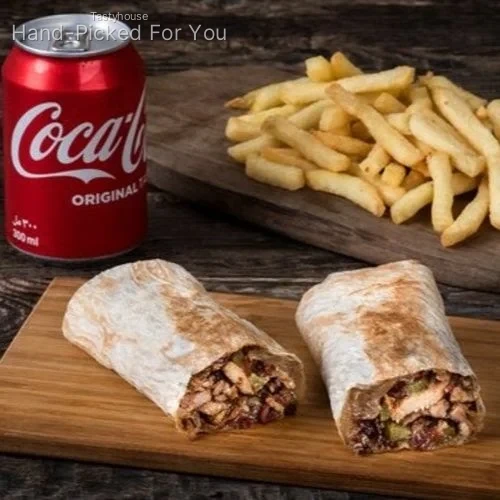 Shawarma Combo with Fries & Soft Drink