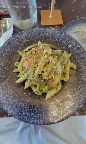 Smoked Chicken Pesto Pasta