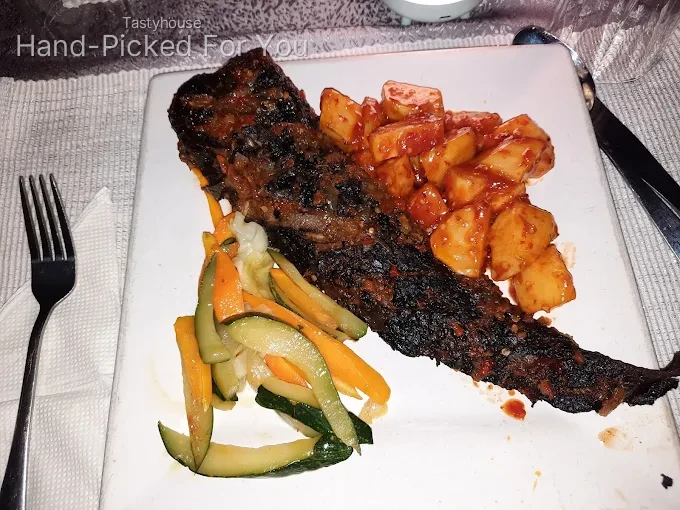 Grilled Spicy Catfish with Sautéed Potatoes