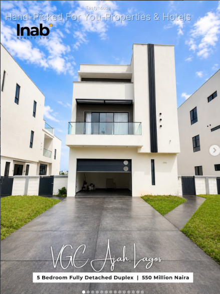 5-Bedroom Fully Detached Duplex with BQ – VGC, Lekki