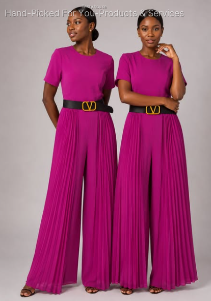 Pink Jumpsuit