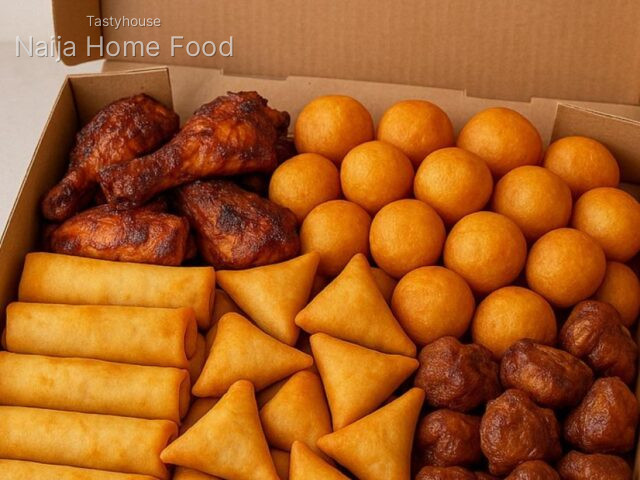🍱 Fresh Pepper Dem Small Chops Pack in Lagos