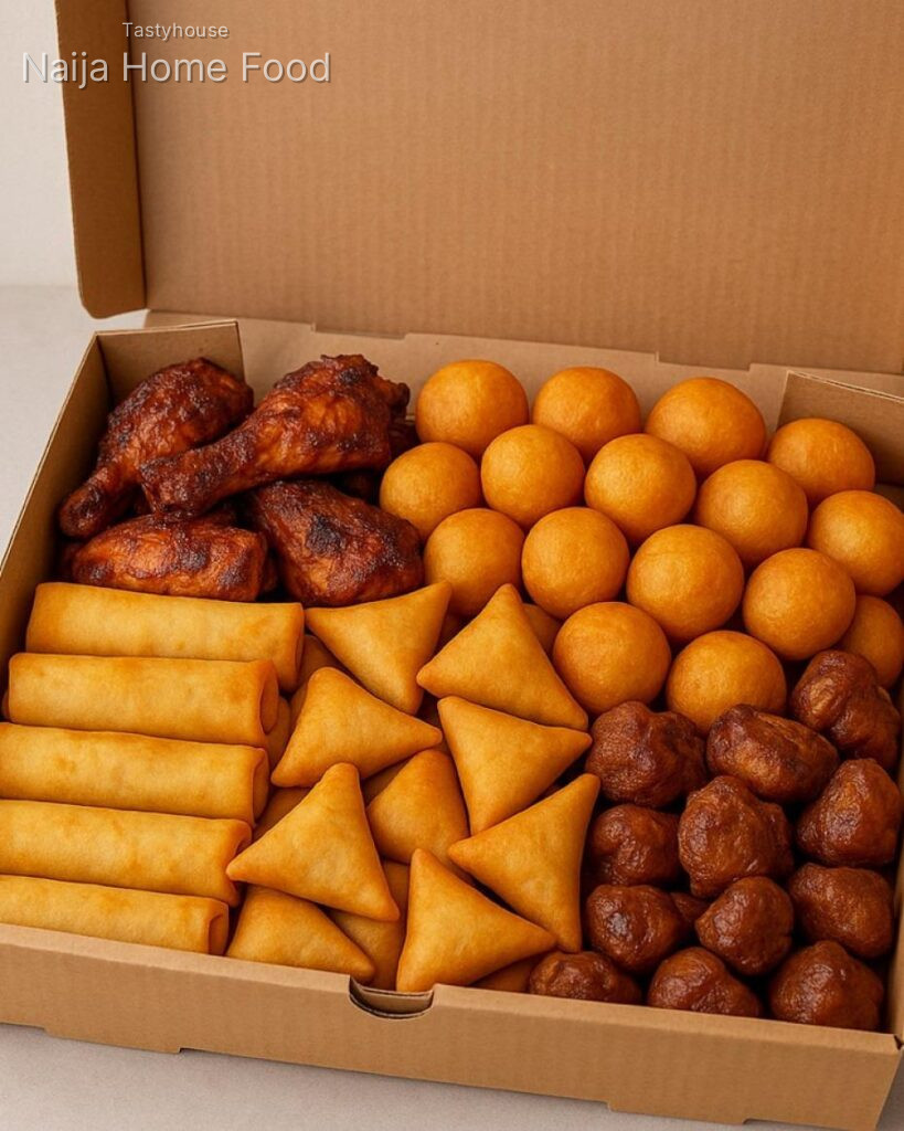 🍱 Fresh Pepper Dem Small Chops Pack in Lagos