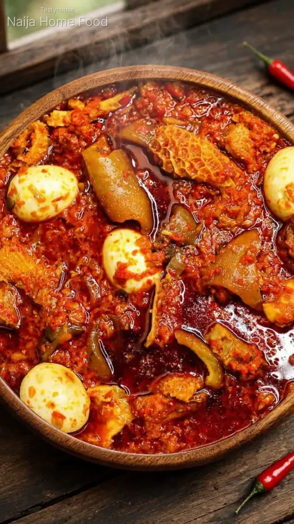 🍖 Fresh Red Ofada Sauce in Lagos & Abuja