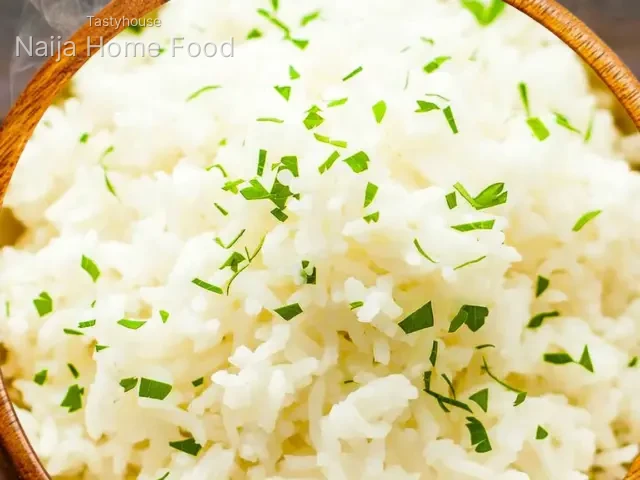 🍚 Freshly Boiled White Rice in Lagos & Abuja