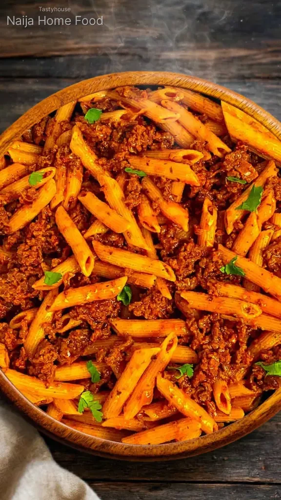 🍖 Fresh Shredded Beef Pasta in Lagos & Abuja