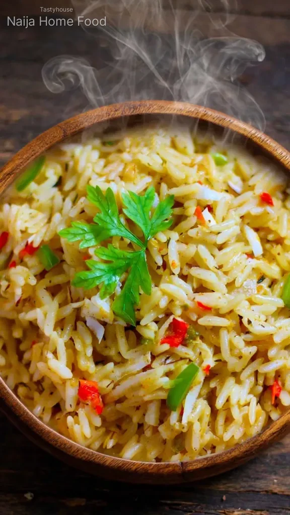 🥥🍚 Fresh Coconut Rice in Lagos & Abuja