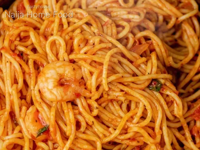 🍝 Fresh Jollof Spaghetti in Lagos & Abuja