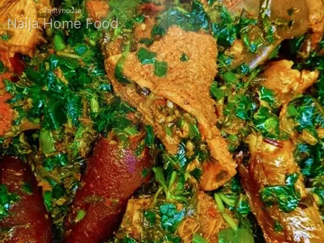 🍲 Fresh Native Afang Soup in Lagos & Abuja