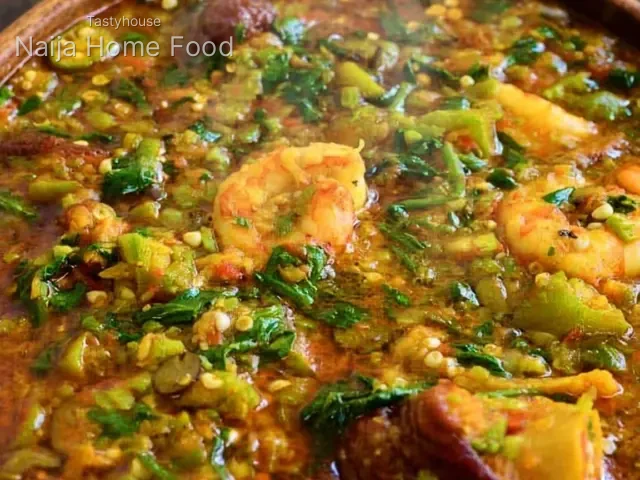 🍲 Fresh Vegetable Okro Soup in Lagos & Abuja