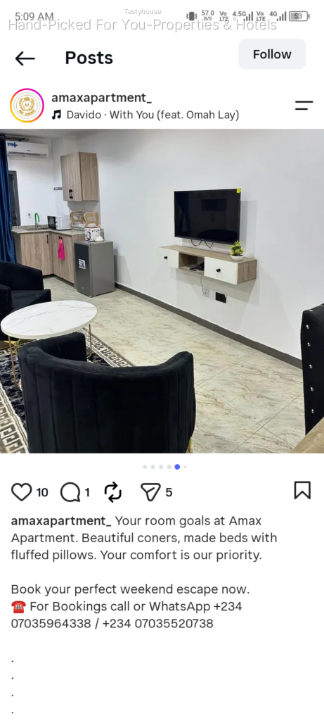 1 Bedroom Apartments