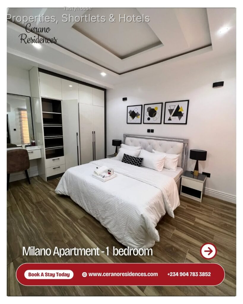 1 – Bedroom Apartment
