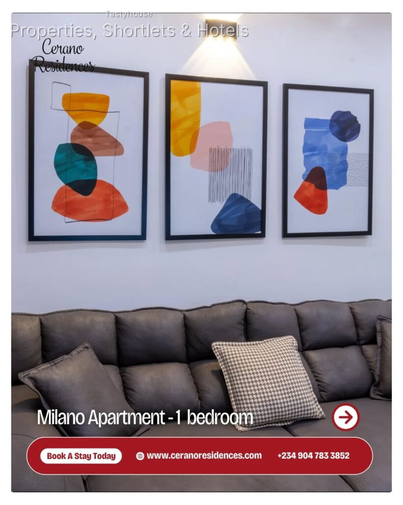 1 – Bedroom Apartment