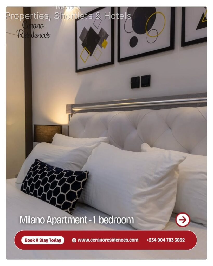 1 – Bedroom Apartment