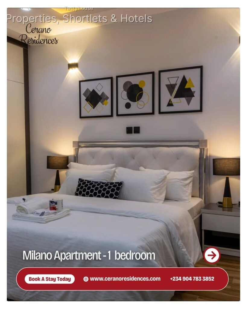 1 – Bedroom Apartment