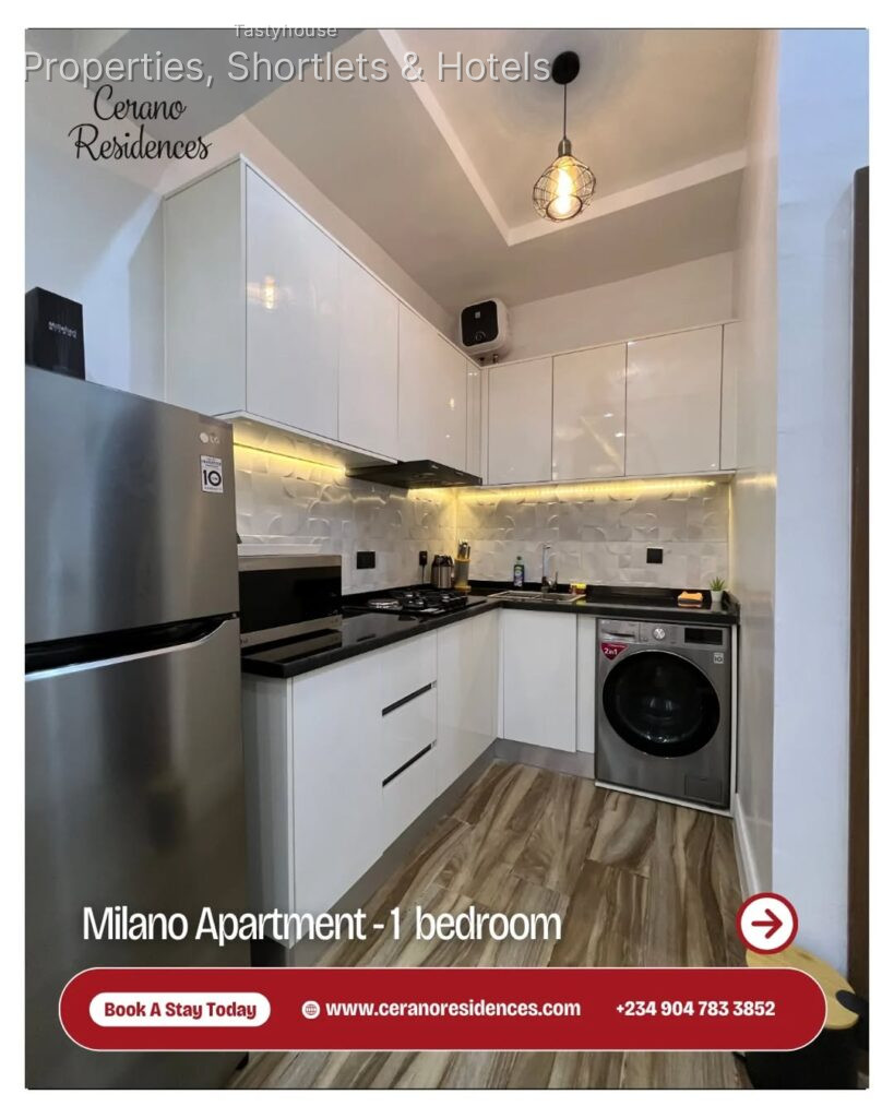 1 – Bedroom Apartment