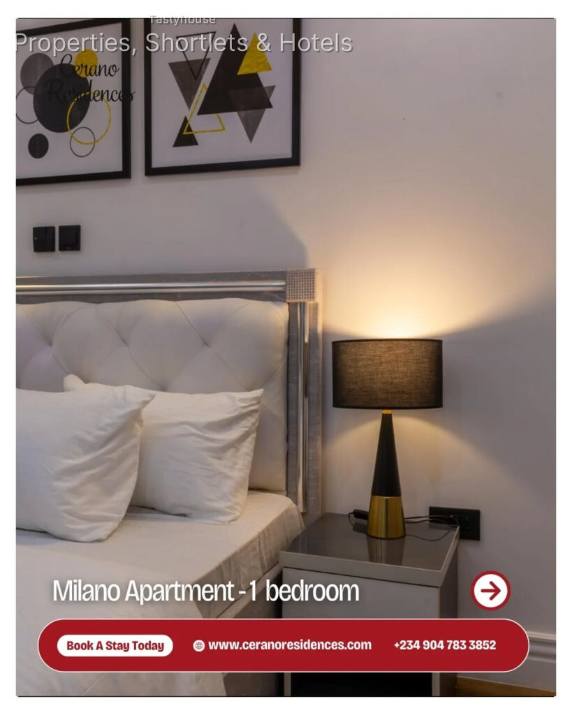 1 – Bedroom Apartment