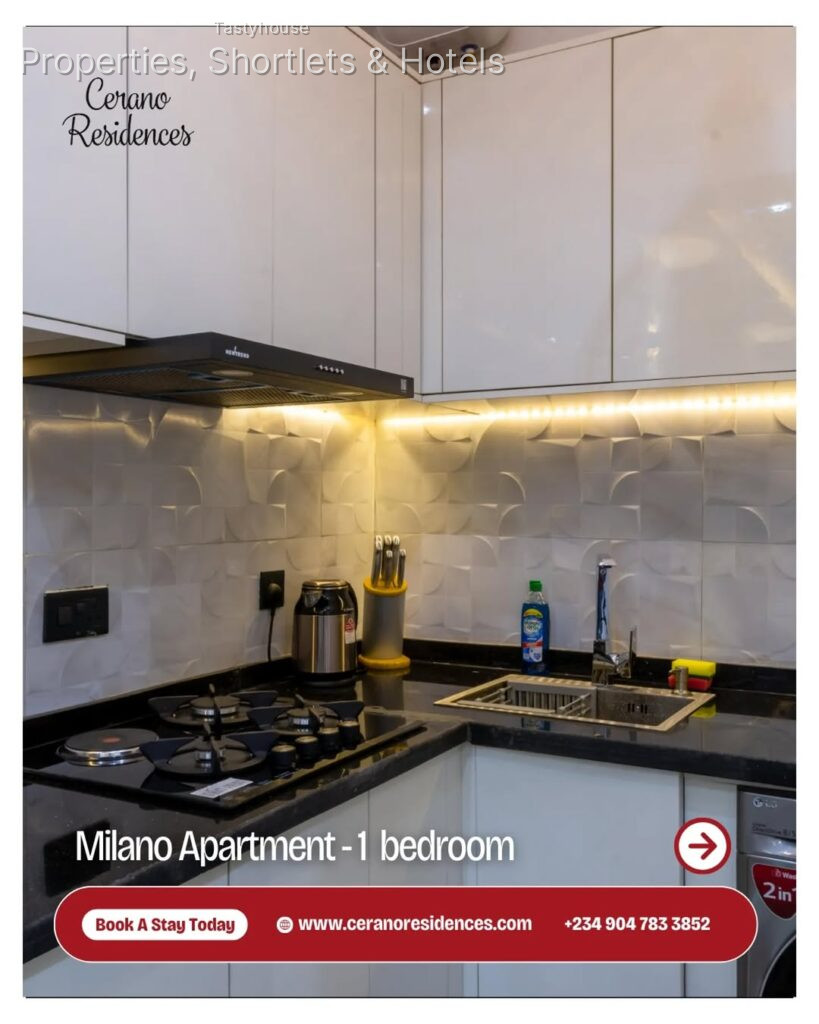 1 – Bedroom Apartment