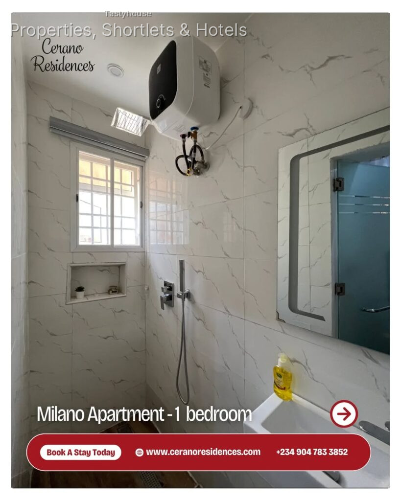 1 – Bedroom Apartment