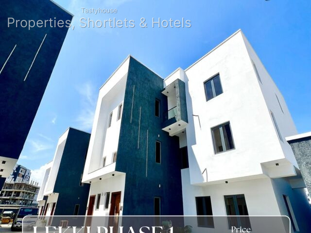 Fully Serviced 4Bedroom Terrace Duplex with BỌ