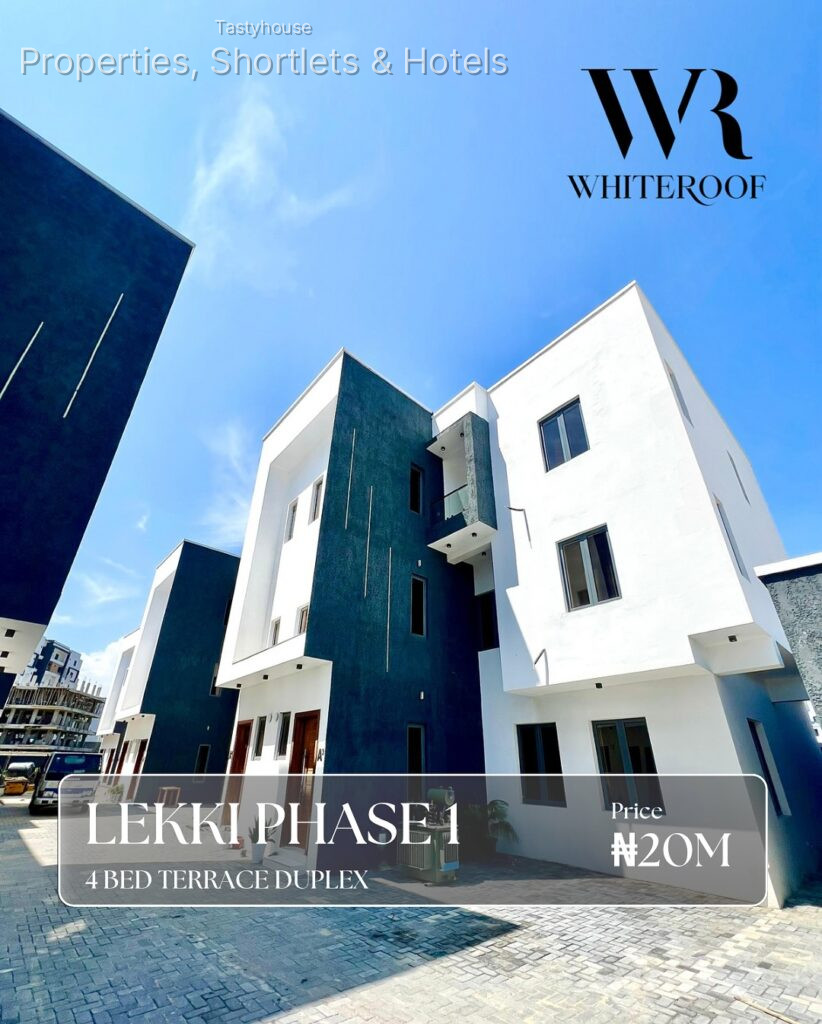 Fully Serviced 4Bedroom Terrace Duplex with BỌ