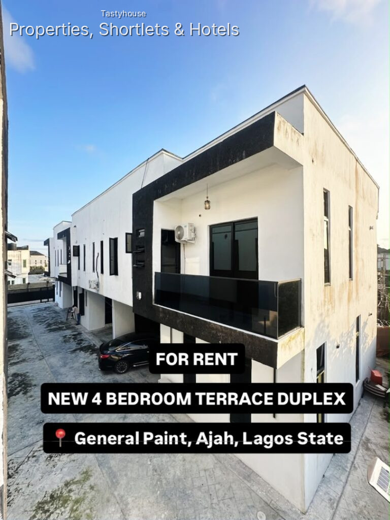 NEW 4BEDROOM TERRACE DUPLEX