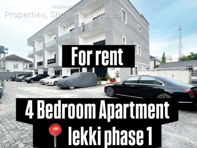 4 BEDROOM FULLY FURNISHED TERRACE DUPLEX