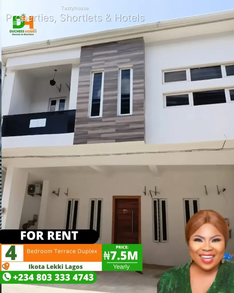 4 – Bedroom Terrace Duplex