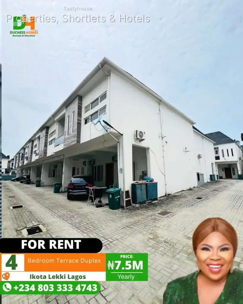 4 – Bedroom Terrace Duplex