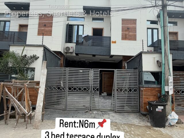 Exquisite 3Bedroom terrace duplex