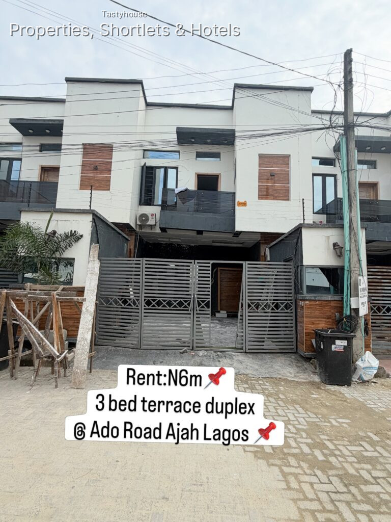 Exquisite 3Bedroom terrace duplex