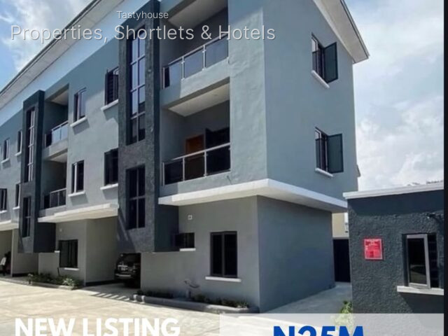 4 – bedroom terrace duplex with bq