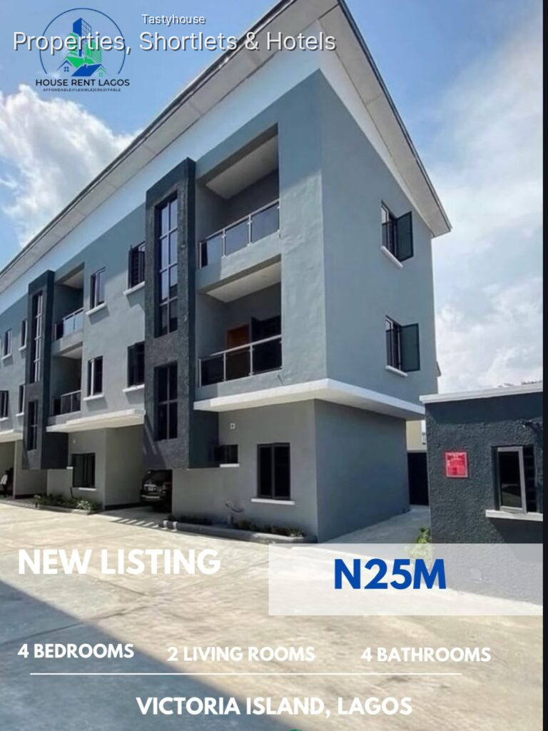 4 – bedroom terrace duplex with bq