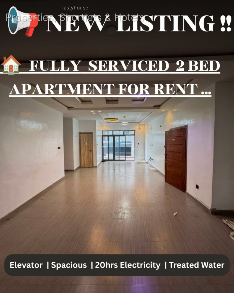 A FULLY SERVICED 2 BEDROOM APARTMENT