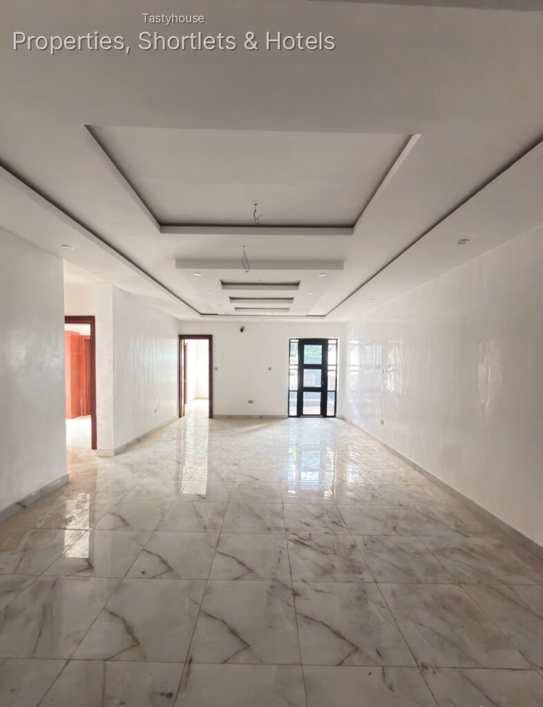 NEWLY BUILT3 BEDROOM FLAT