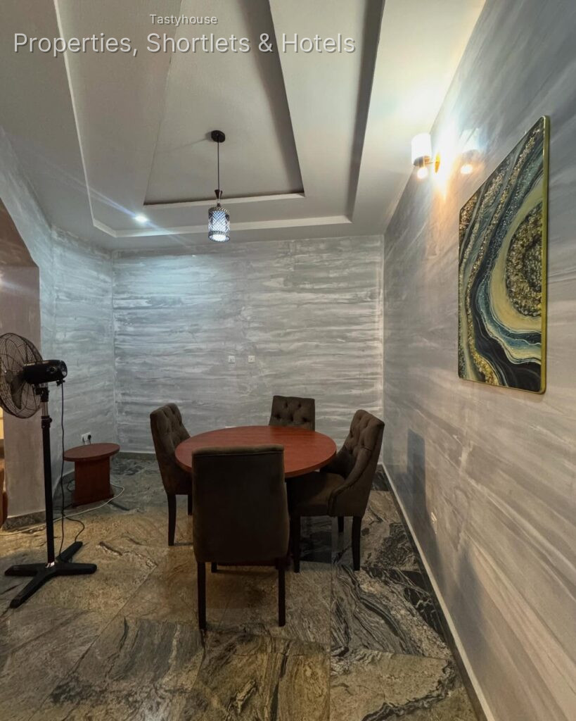 Fully Furnished & Serviced 3-Bedroom Apartment