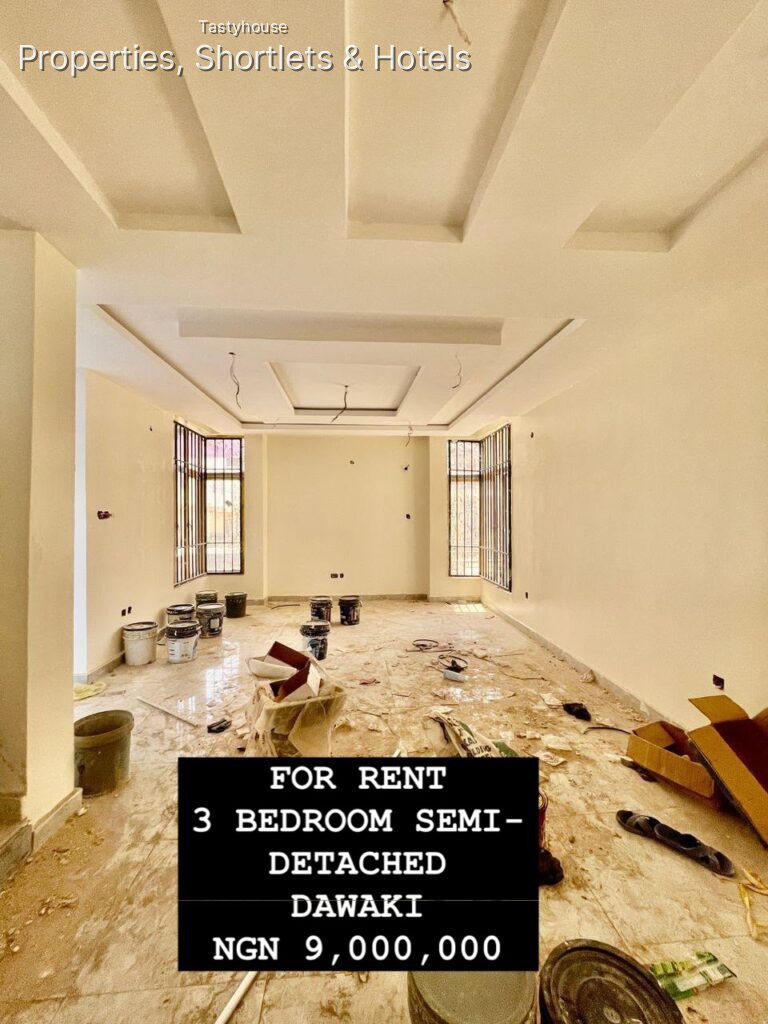 Newly Built (3) Bedrooms Semi-Detached