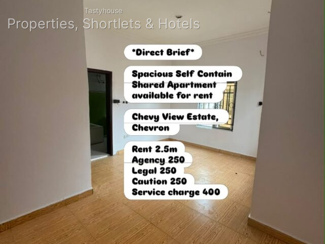Spacious Self Contain Shared Apartment