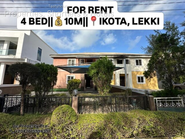 Spacious 4 Bedroom Semi-detached Duplex