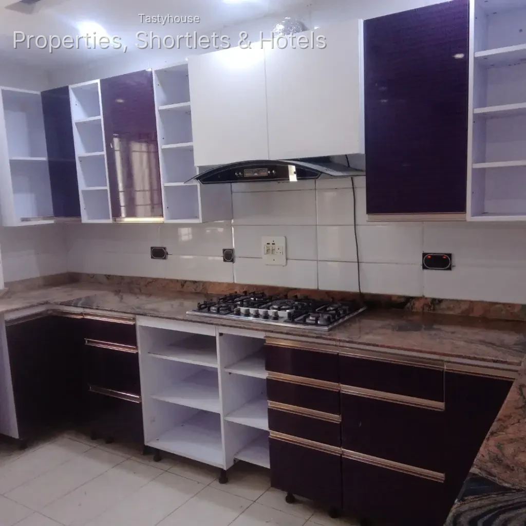 3-bedroom flat + BQ., beautifully finished
