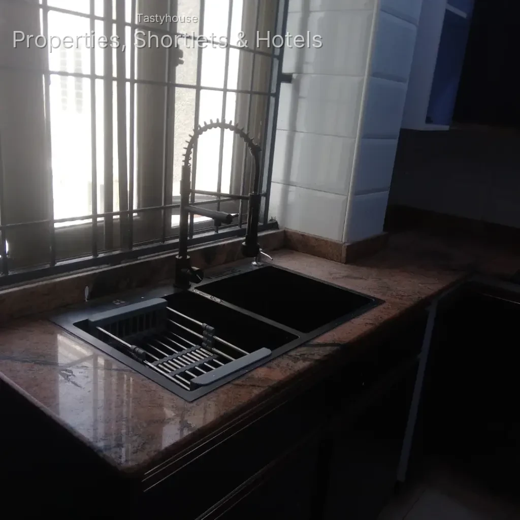 3-bedroom flat + BQ., beautifully finished