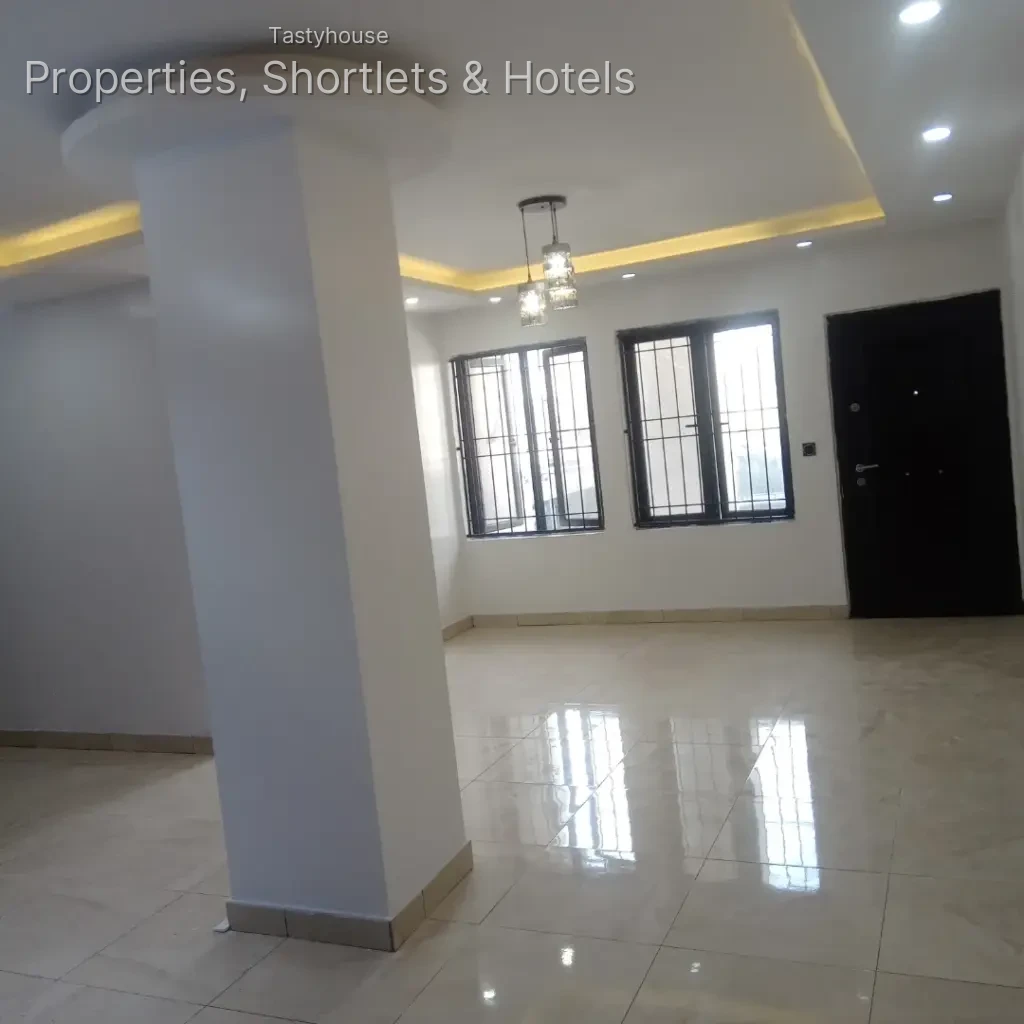 3-bedroom flat + BQ., beautifully finished