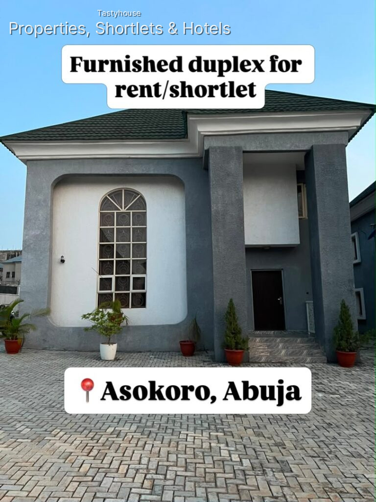 Fully Furnished 4-Bedroom Detached Duplex