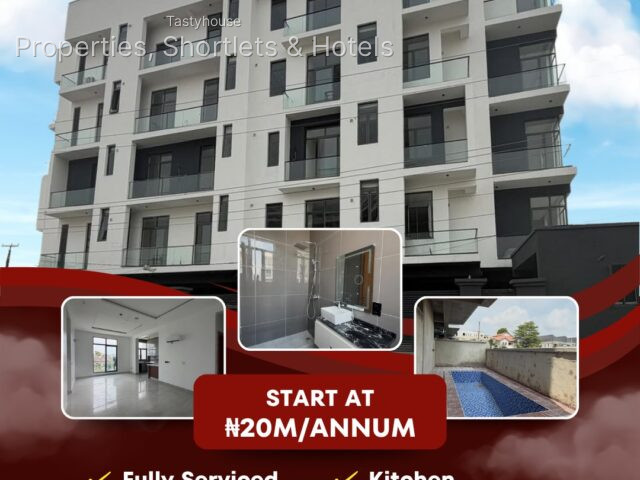 NEWLY BUILT & FULLYSERVICED 2 BEDROOM APARTMENT