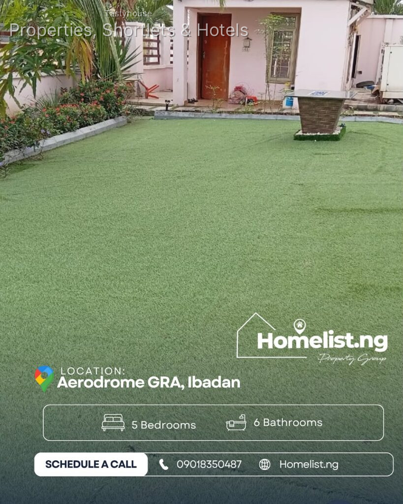 5-bedroom fully furnished duplex