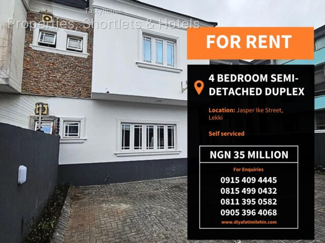 4-BedroomSemi-Detached Duplex