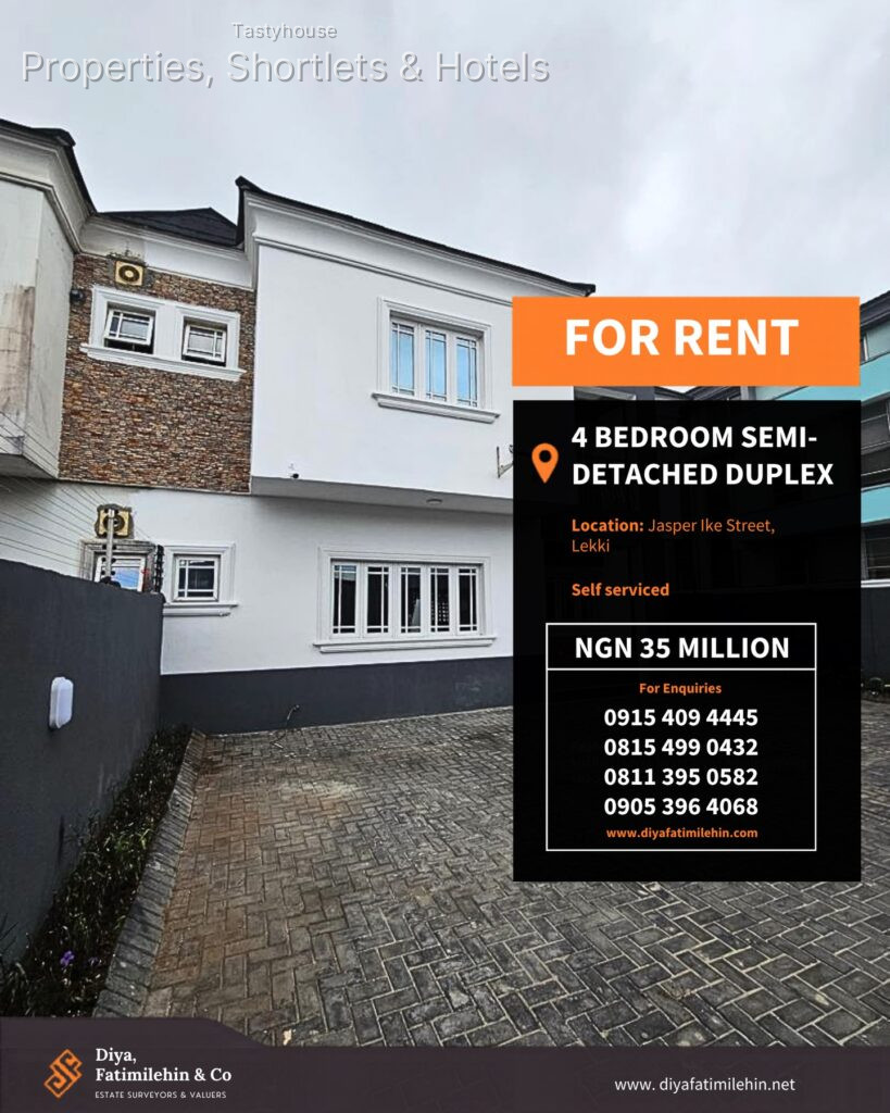 4-BedroomSemi-Detached Duplex