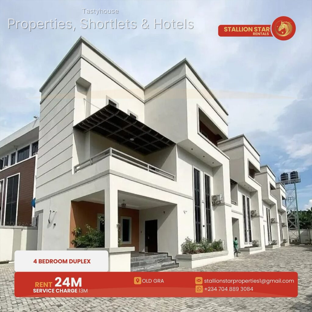 Luxurious 4 bedroom duplex
